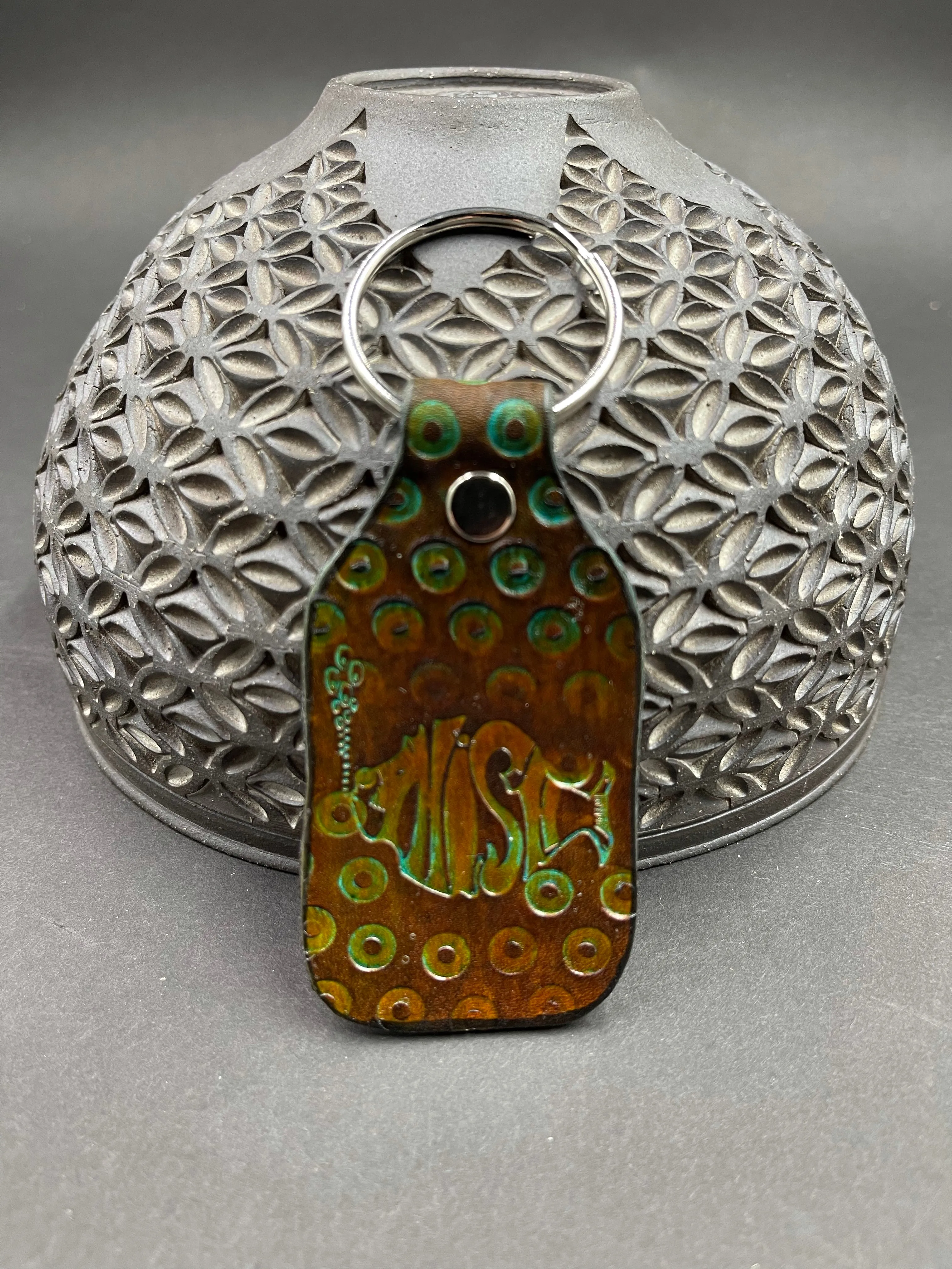 Stamped Leather Keychain - Phish