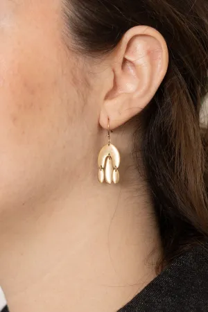 TENTHOUSANDTHINGS 10k Mini Chandelier Earrings
