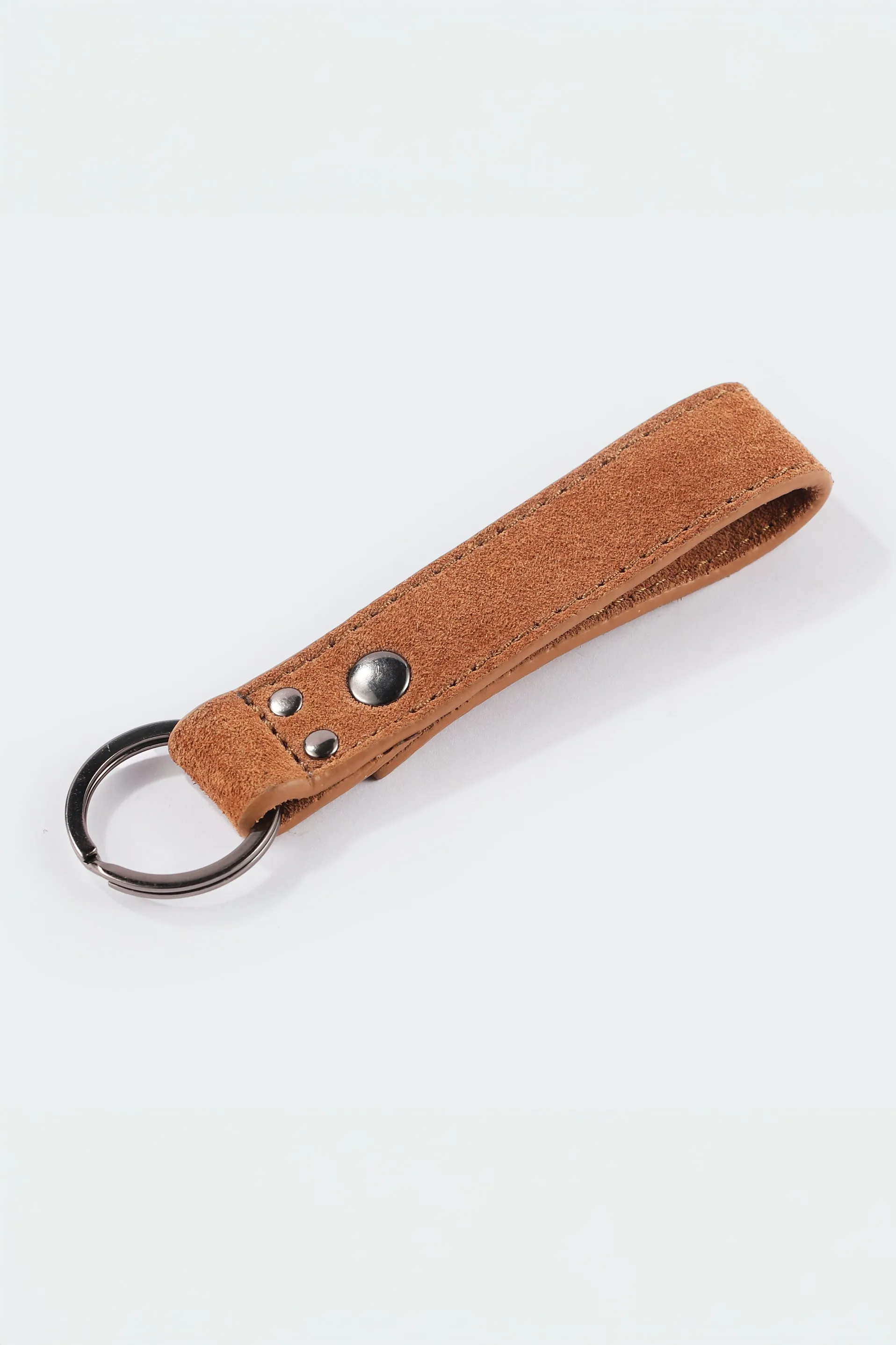 The Suede Keyring