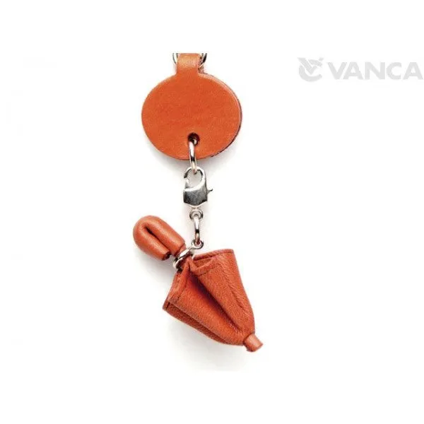 Umbrella Japanese Leather Keychains Goods