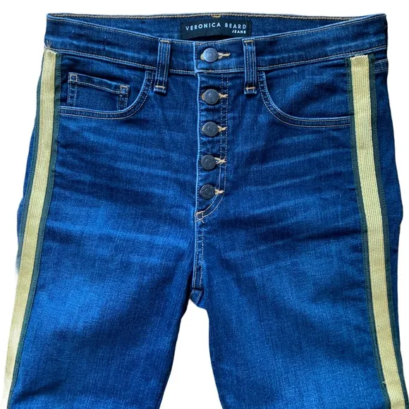 Veronica Beard Carolyn baby bootcut Jeans …