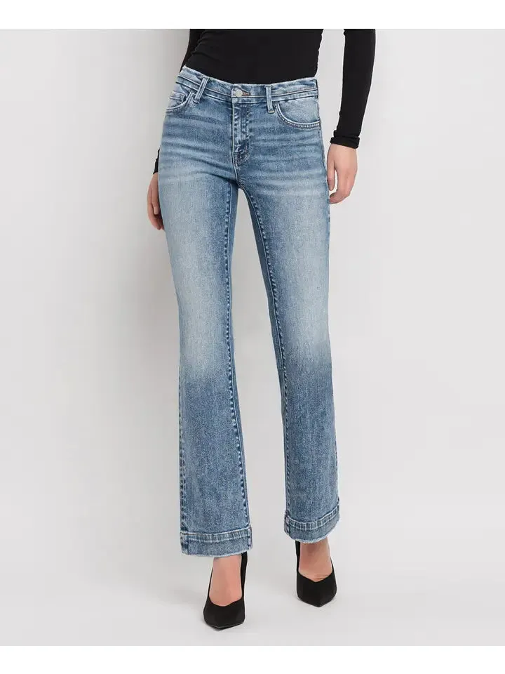 Vervet Mid Rise Bootcut - by Flying Monkey Jeans