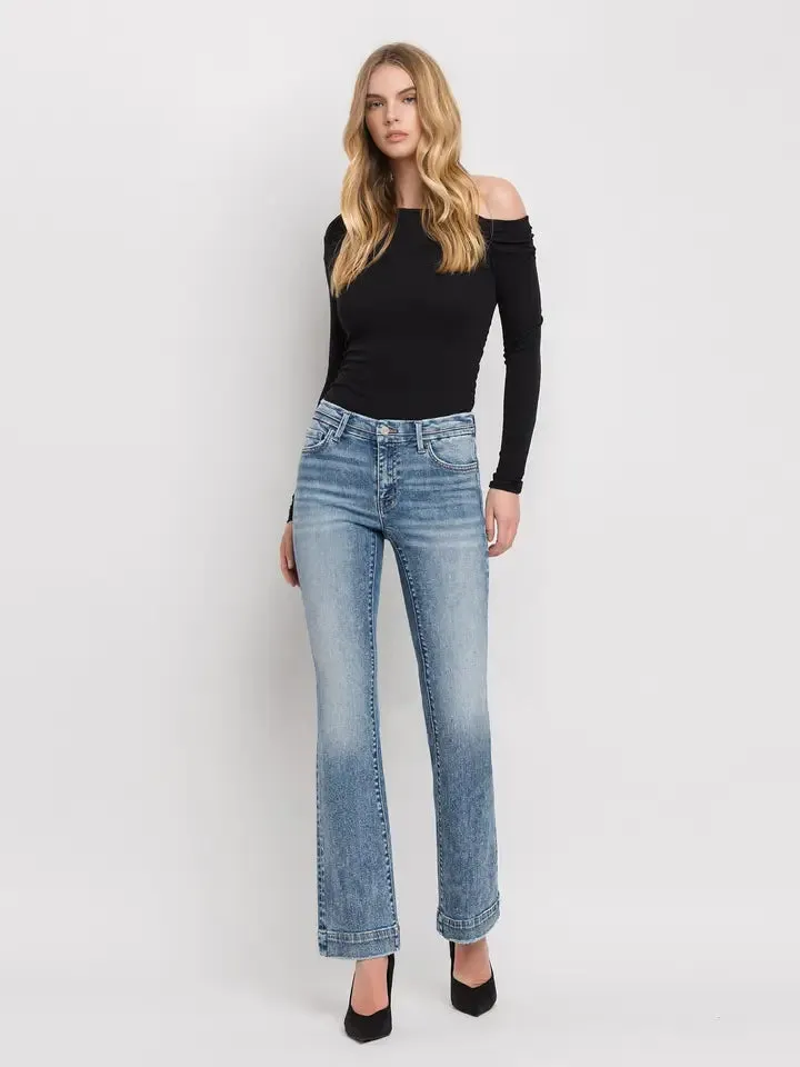 Vervet Mid Rise Bootcut - by Flying Monkey Jeans
