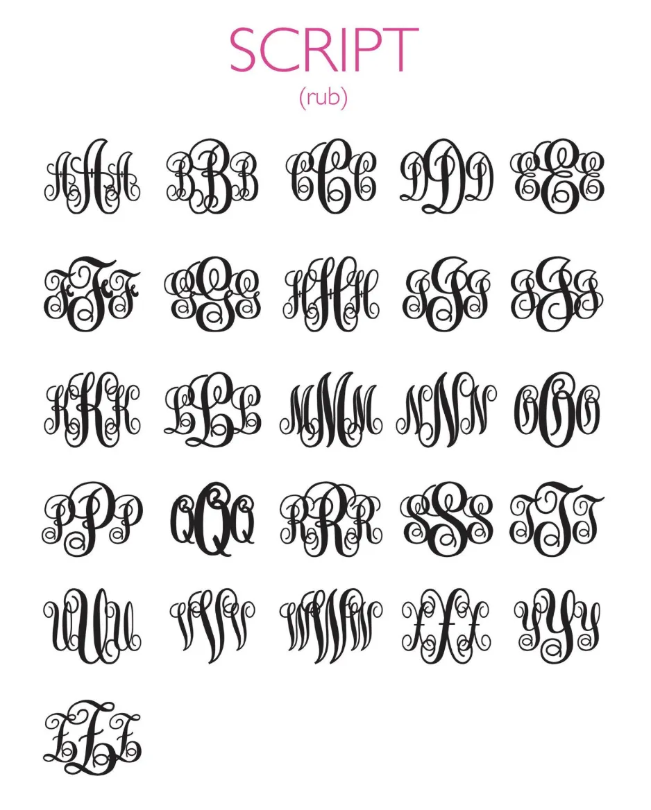 Vineyard Round Monogram Necklace