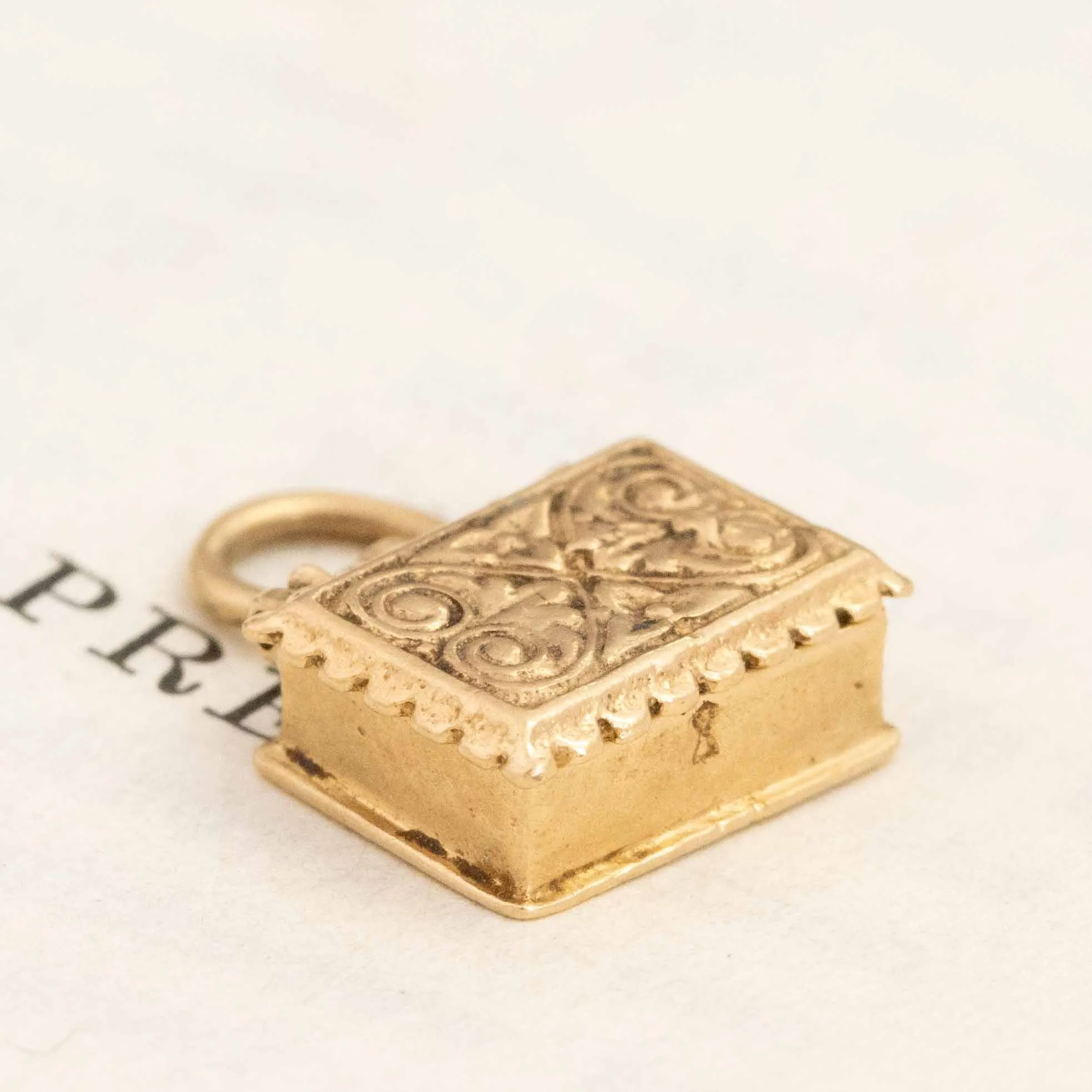 Vintage Jewel Box Charm