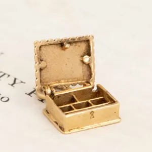 Vintage Jewel Box Charm
