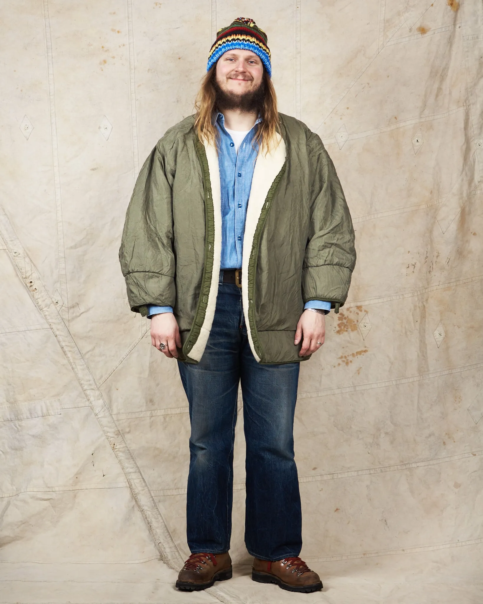 Vintage M-51 Fish Tail Parka Wool Liner Size L