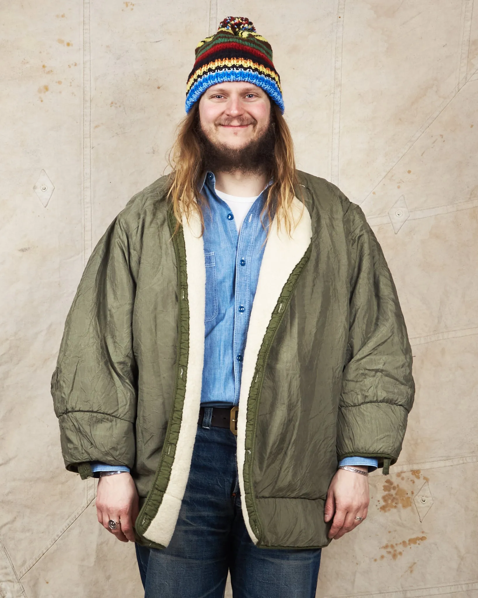 Vintage M-51 Fish Tail Parka Wool Liner Size L
