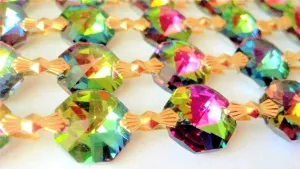 Vitrail Rainbow Chandelier Crystal Garland Yard