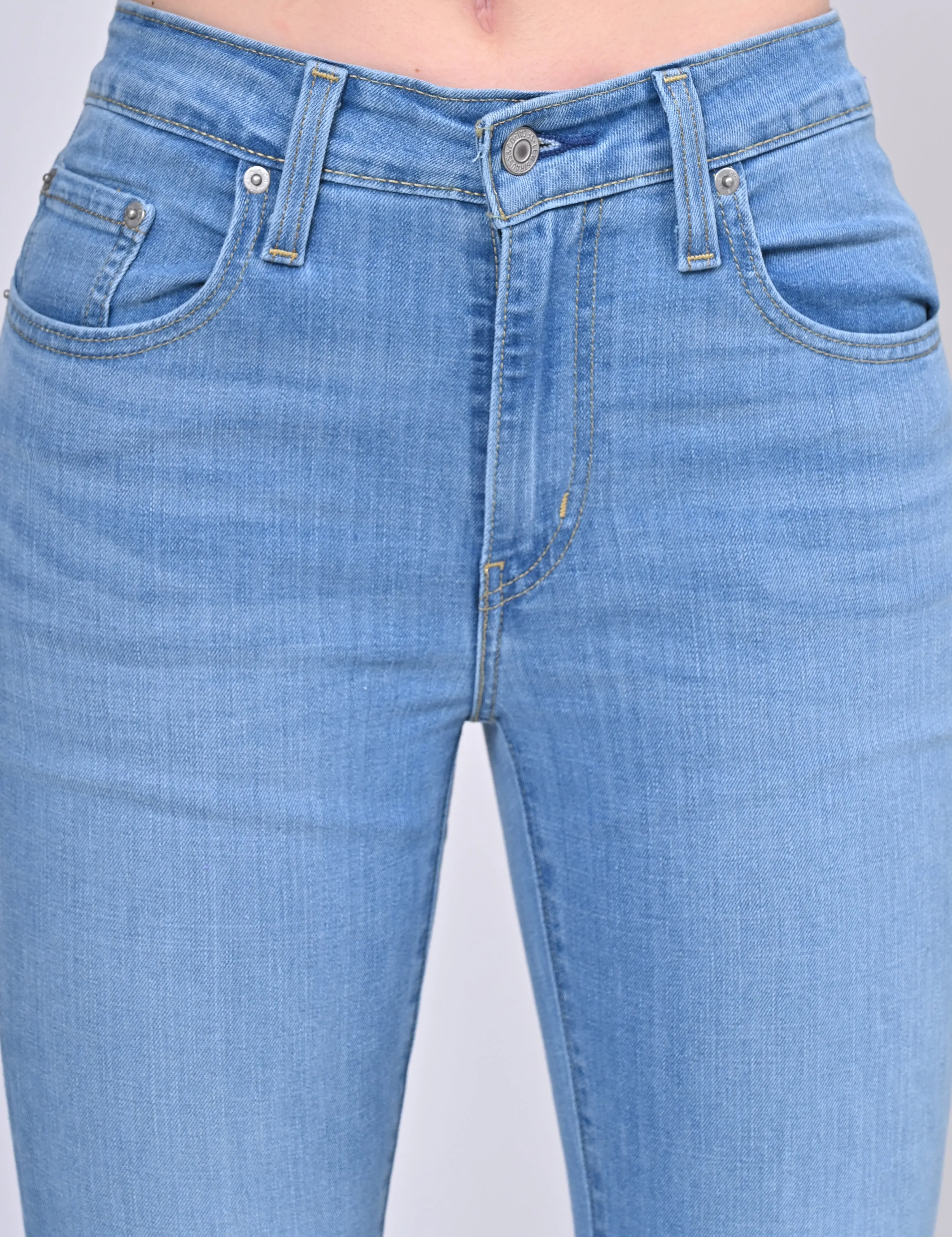 Women's 725 Blue Bootcut Fit High Rise Jeans