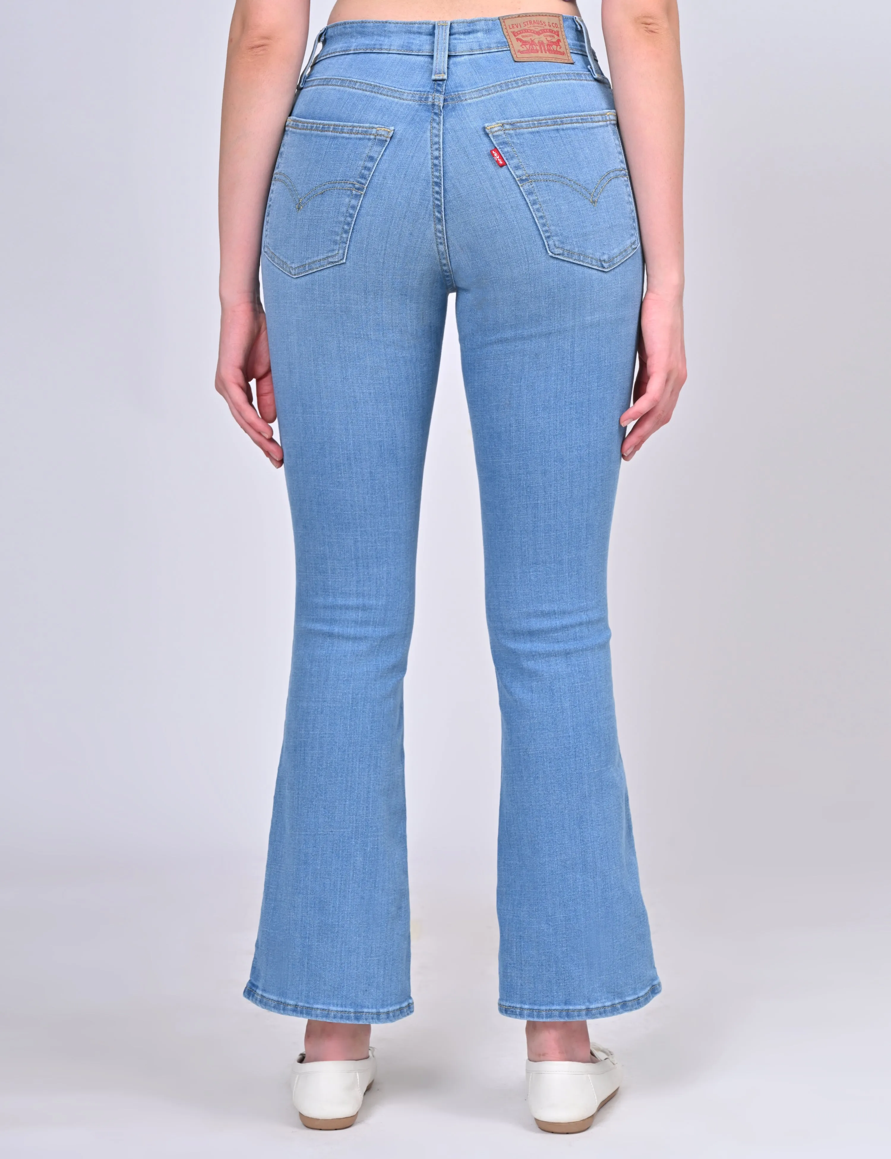 Women's 725 Blue Bootcut Fit High Rise Jeans