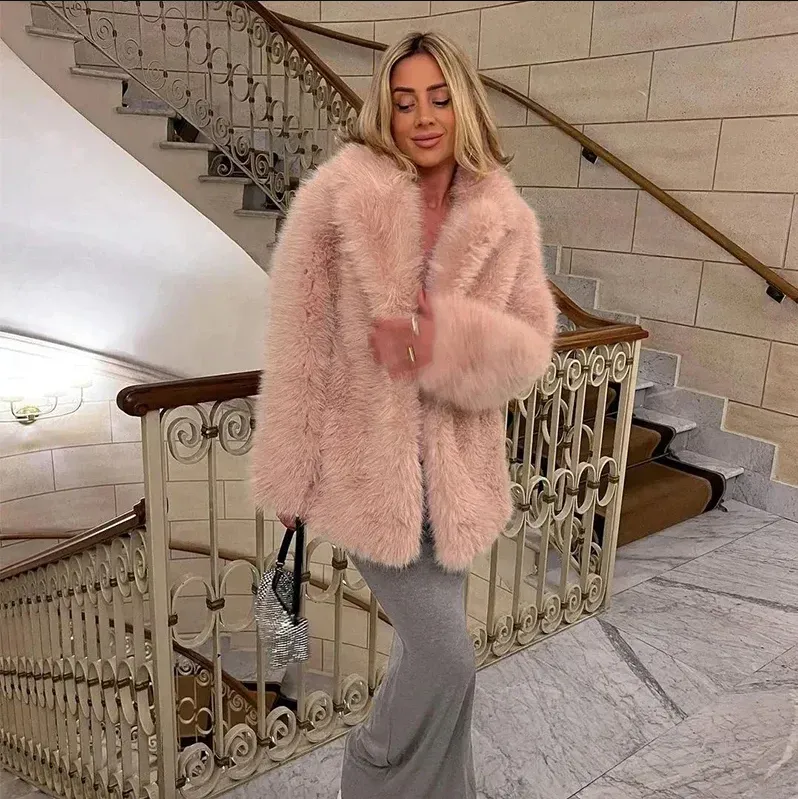 Women's Ivankav Soft Faux Fur Luxury Jacket