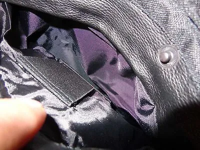 WOMEN'S MOTORCYCLE REFLECTIVE STAR JACKET W/RIVET DETAILING W/2 GUN POCKETS