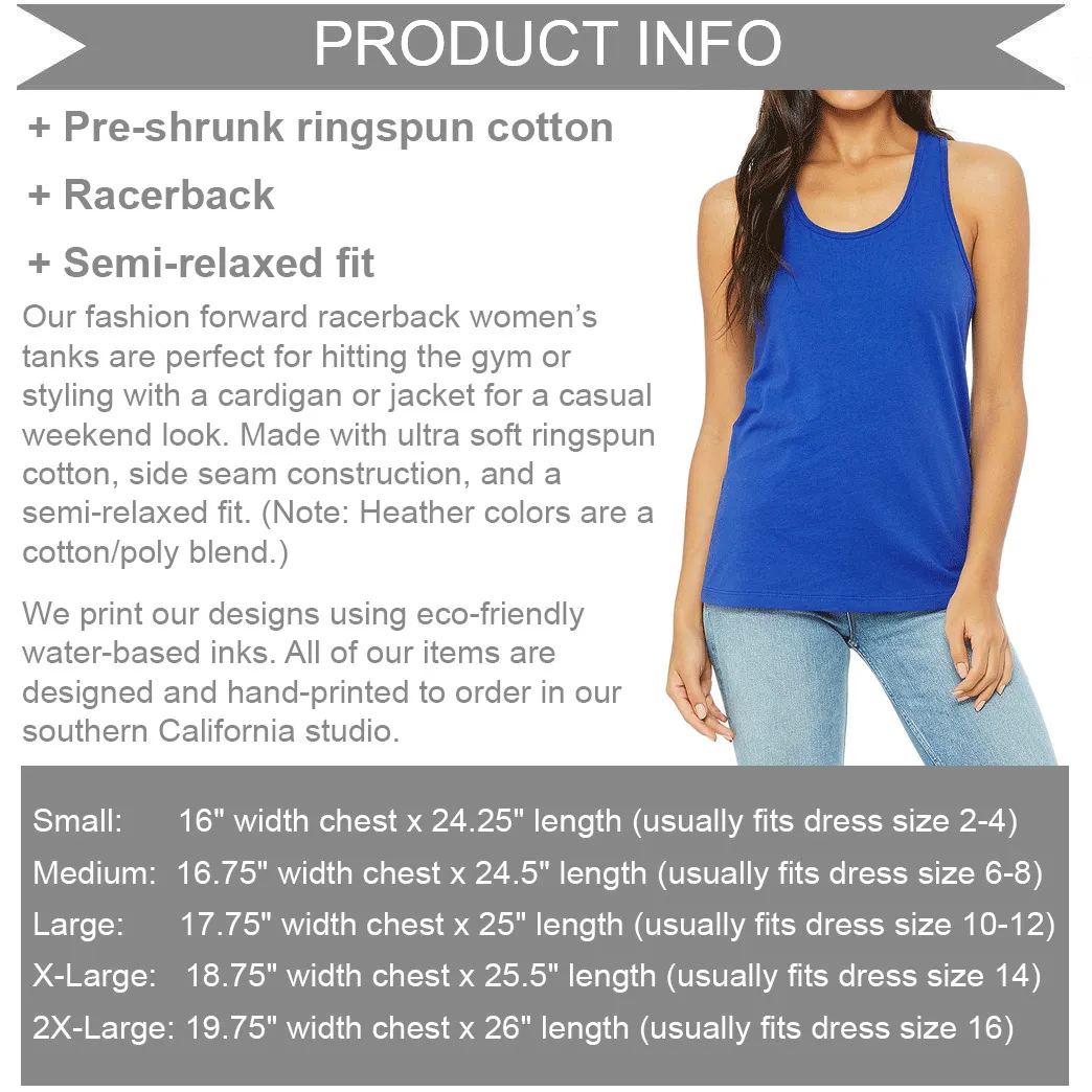 Women's Persist Out of Spite Tiger Racerback Tank Top