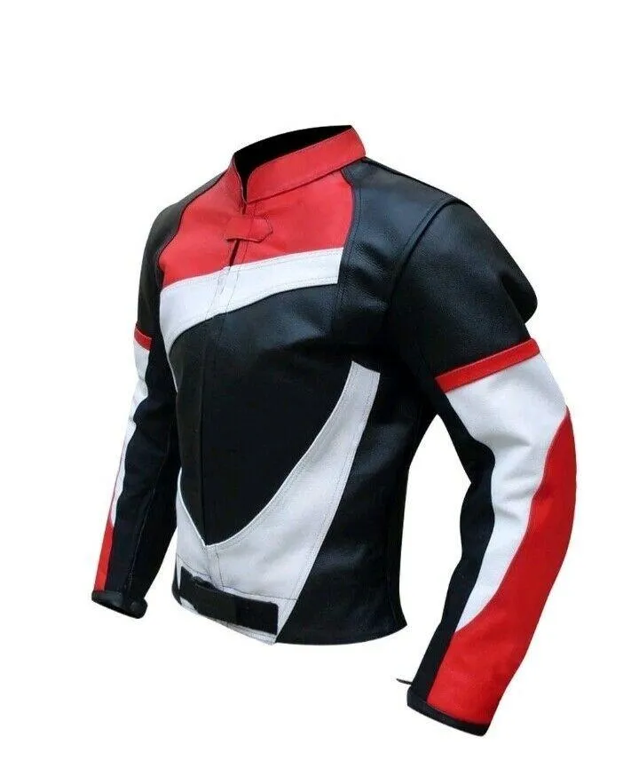 ZMJ-047 Customized Motorcycle Leather Jacket